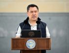 Президент Садыр Жапаров открыл новое здание Управления ГКНБ по Таласской области