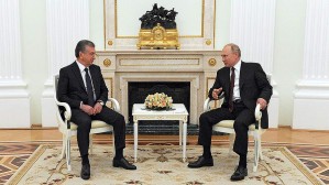 Владимир Путин провел телефонный разговор с узбекским коллегой